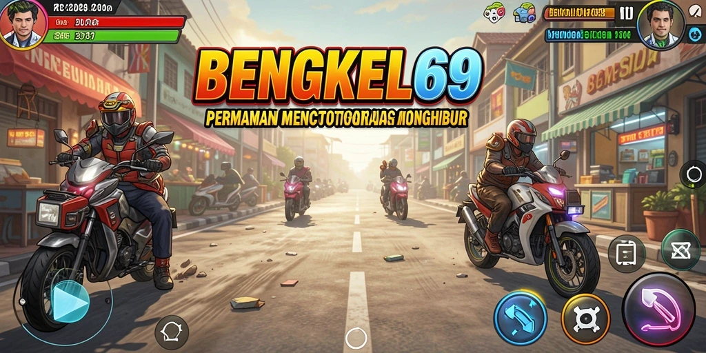 Screenshot BENGKEL69 menampilkan gameplay menarik dalam mencocokkan item.