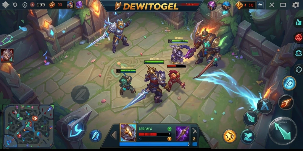 Gameplay intens dan strategi kerjasama di DEWITOGEL.