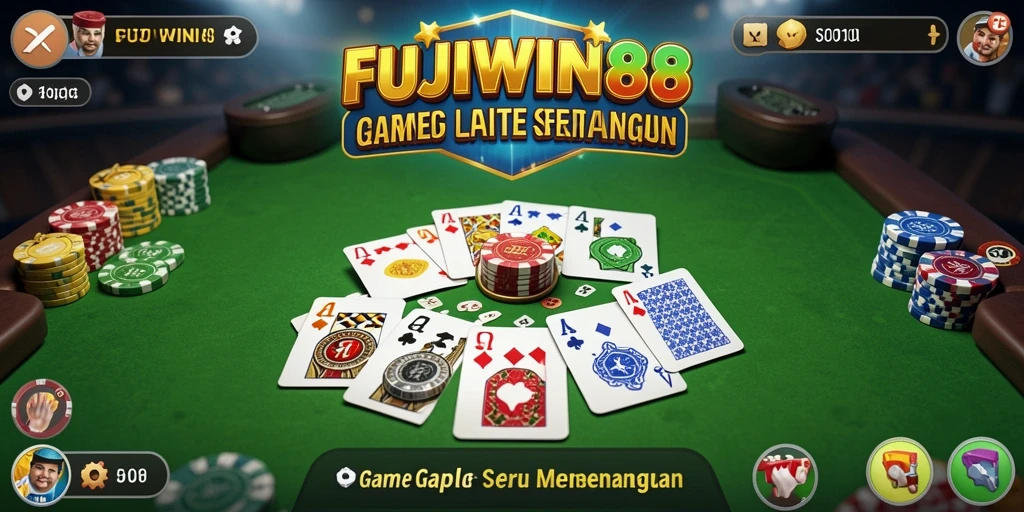 Tampilan gameplay Gaple yang seru dan interaktif.