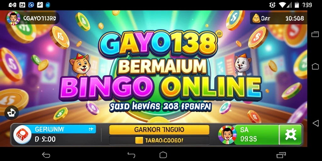 Tampilan gameplay GAYO138 yang menyenangkan dan interaktif.
