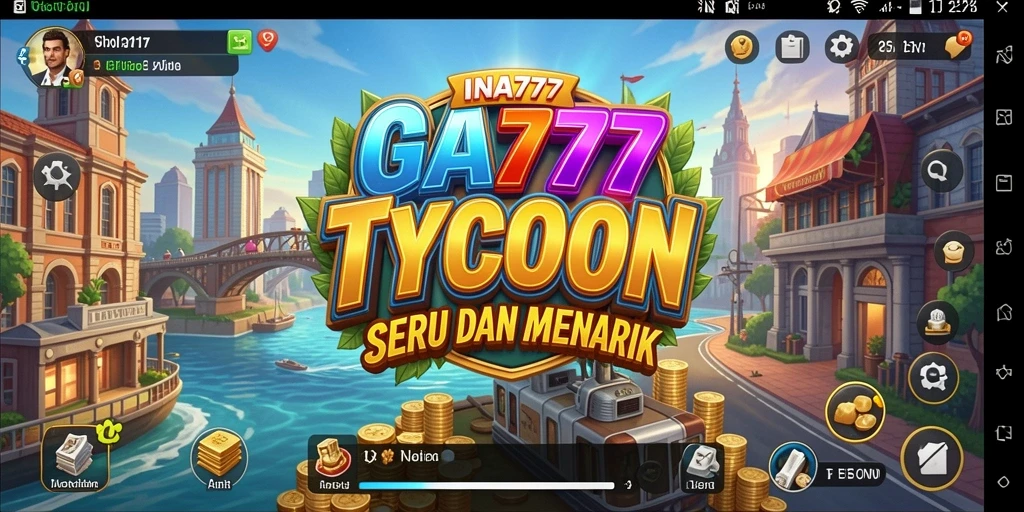 Tampilan gameplay menarik dari INA777 yang menunjukkan pengelolaan empire.