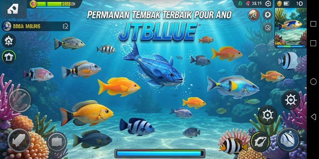 Gameplay seru Tembak Ikan dengan grafis menawan.