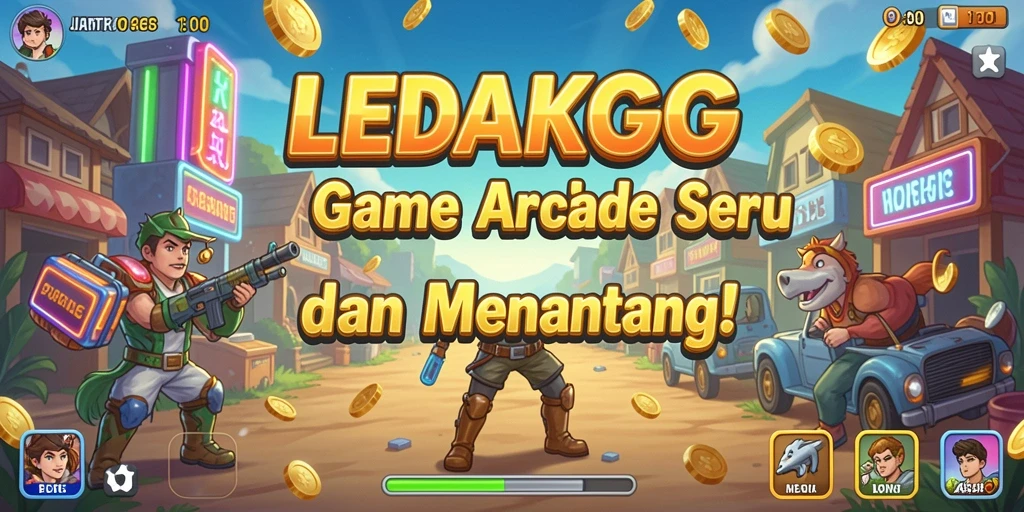 Tampilan utama gameplay <strong>LEDAKGG</strong> yang seru dan menantang.