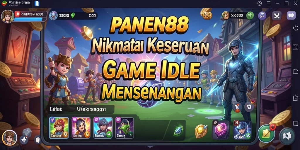 Tampilan gameplay menarik di PANEN88 dengan aktivitas pertanian yang seru.