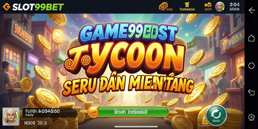 Tampilan gameplay SLOT99BET yang seru dan menarik.