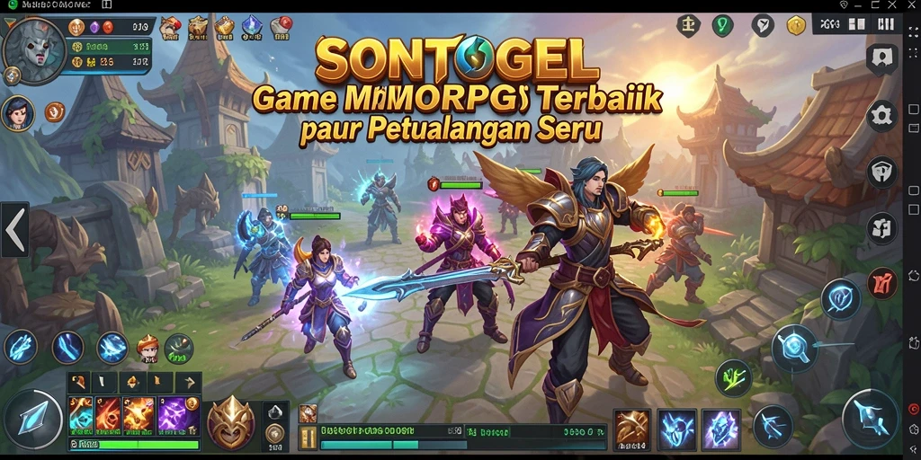 Tampilan menarik dan seru dari gameplay SONTOGEL.
