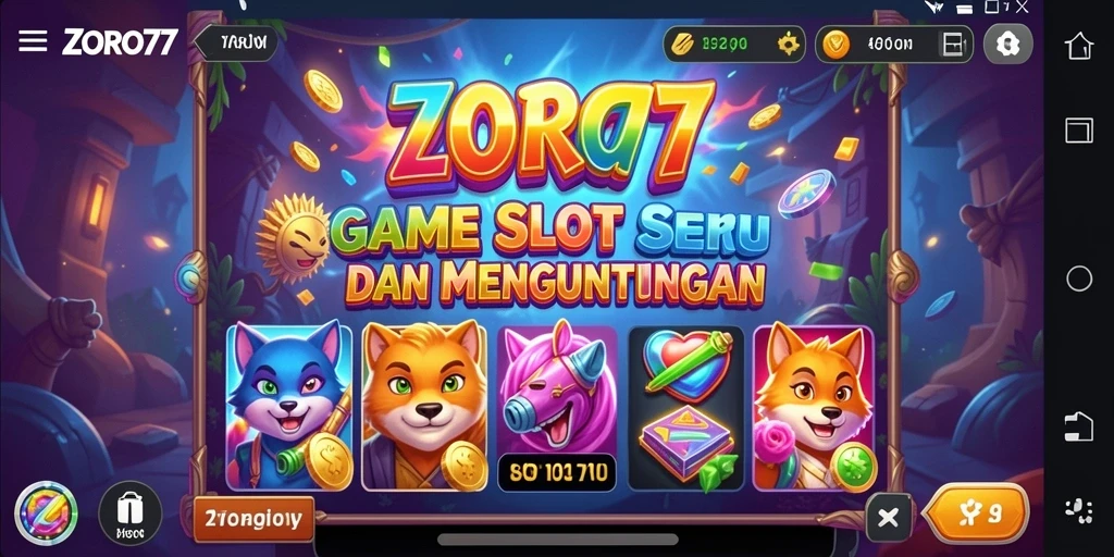Gameplay seru dan grafis menawan dari ZORO77.